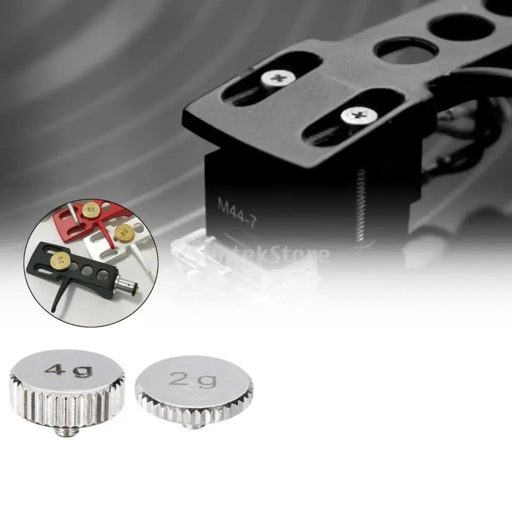 Headshell Cartridge Weight Phonograph Steel Shell Accessory Replacement for SL1200 SL1210 LP Turntable