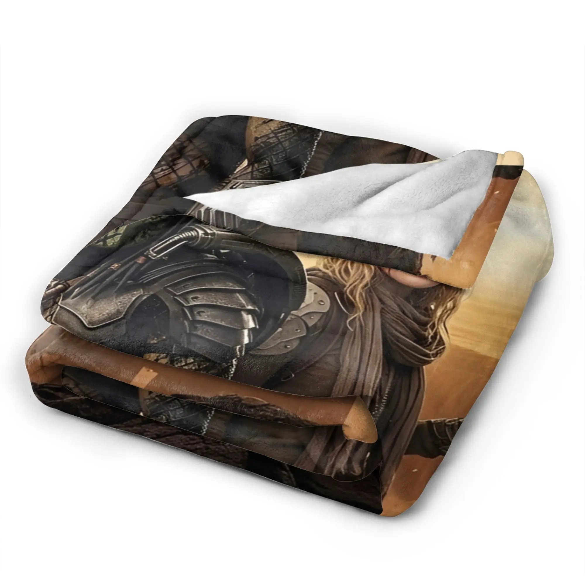 New Predator: بطانيات Badlands الناعمة المصنوعة من الصوف المرجاني، بطانيات مريحة قابلة للغسل في الغسالة