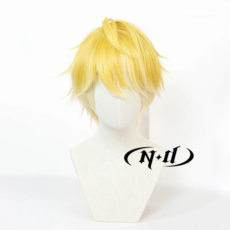 ND Sonny Brisko Cosplay Wigs Hairpiece VTuber Cosplay Hair Wigs for Comic Con Coser Costume Theme Party Heat Resistant Synthetic