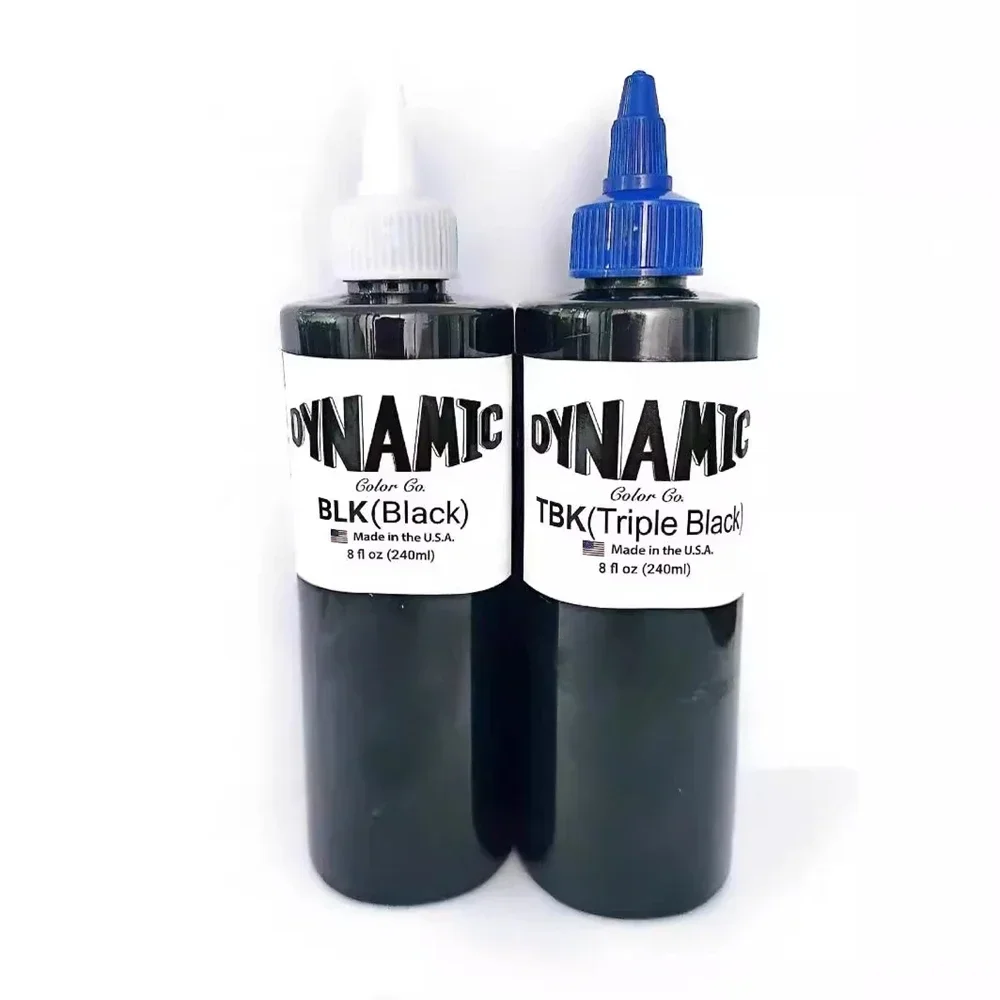 240ML 8oz Black Tattoo Ink Pigment Secant Black And Totem BlackProfessional DIY Tattoo Pigment Permanent Body Art Pigment