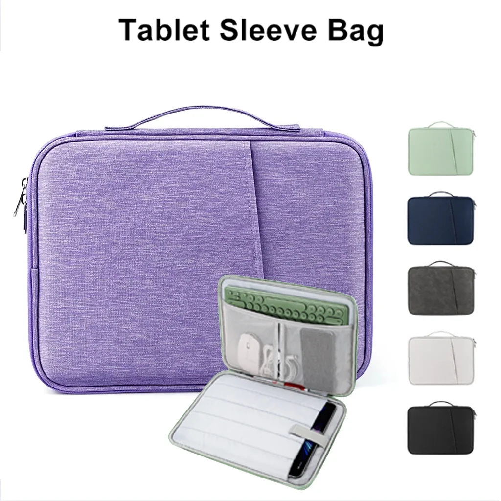 

For Samsung Galaxy Tab A9 Plus 11 inch 2023 S9 FE Plus S9 S8 S7 Plus S7 FE S9 Ultra A9 A8 A7 Lite Shockproof Pouch Bags