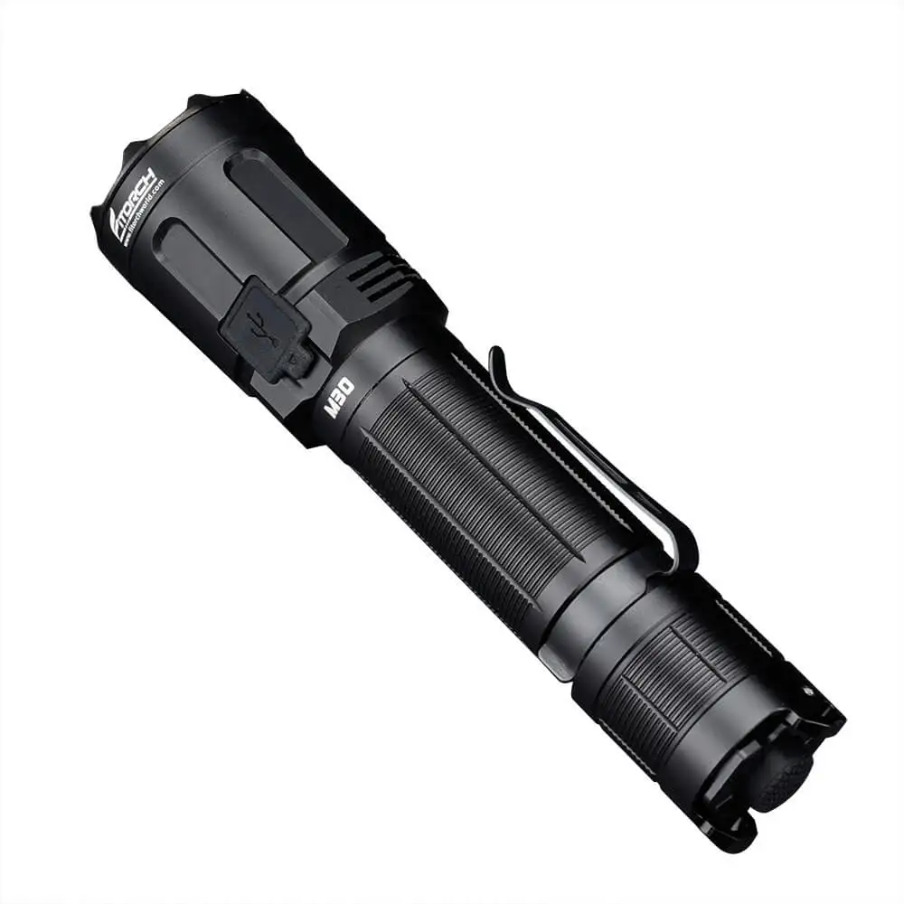 Fitorch M30 Tactical Flashlight 3300LM High Brightness Rechargeable 18650 Long Throw Waterproof Outdoor Emergency Flashlight