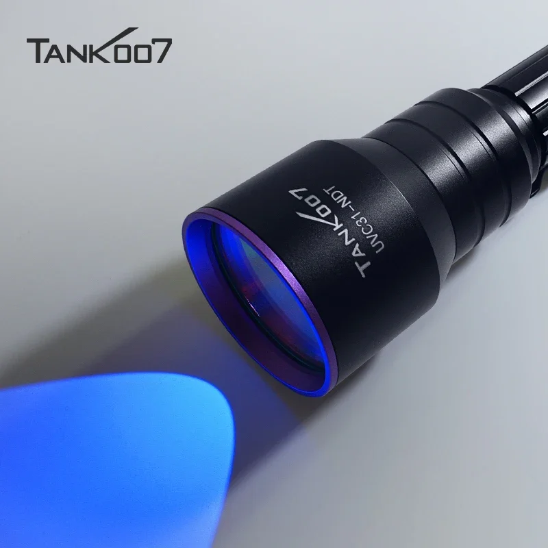 Tank007 UVC31NDT industry torch non-destructive testing 365nm uv flash light NDT ultraviolet Flashlight BlackLight Linternas led