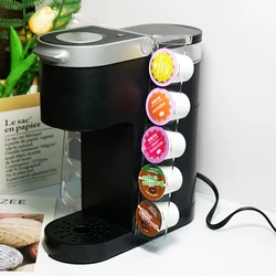 Durable Acrylic Coffee Capsules Pod Hanging Storage Holder Compatible With Single Serve Keurig K-Mini And K Mini PLUS