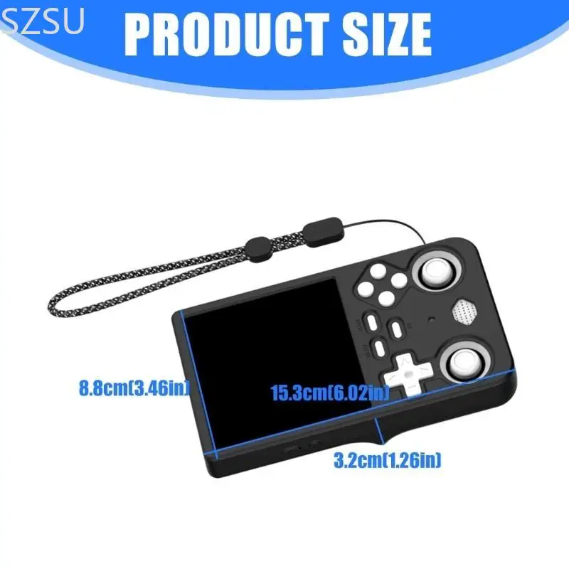 SZSU Console Case Silicone Cover Sleeve Waterproof Scratchproof Case Flexible Skin for R36 Gamepad Protector Housing