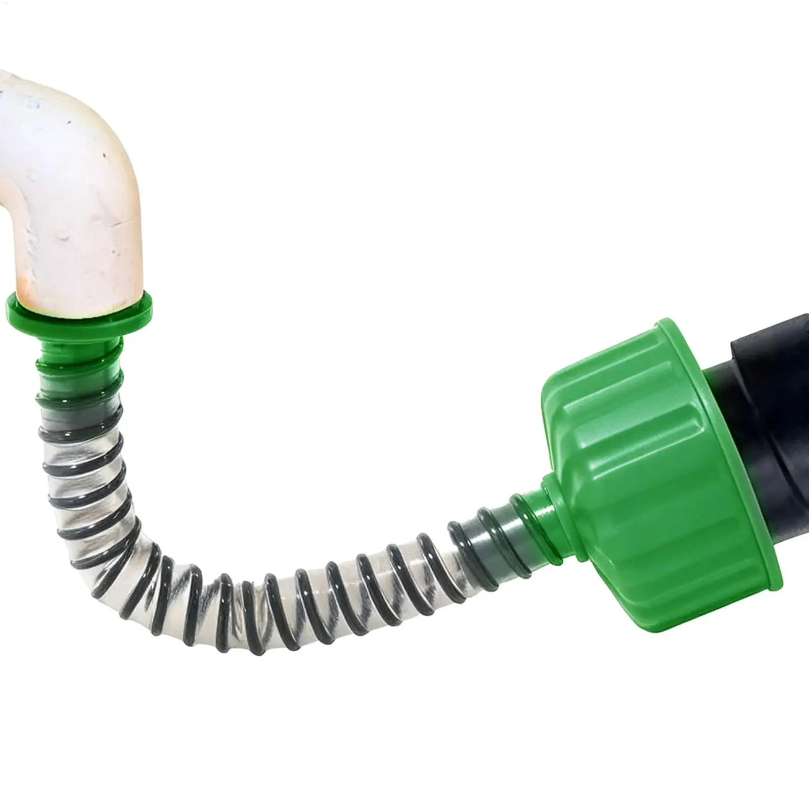 AC Drain Line Unclogger Tool, HVAC Condensate Cleaning Adapter, Wet Vac Attachment for Air Conditioner Evacuation & Unclog