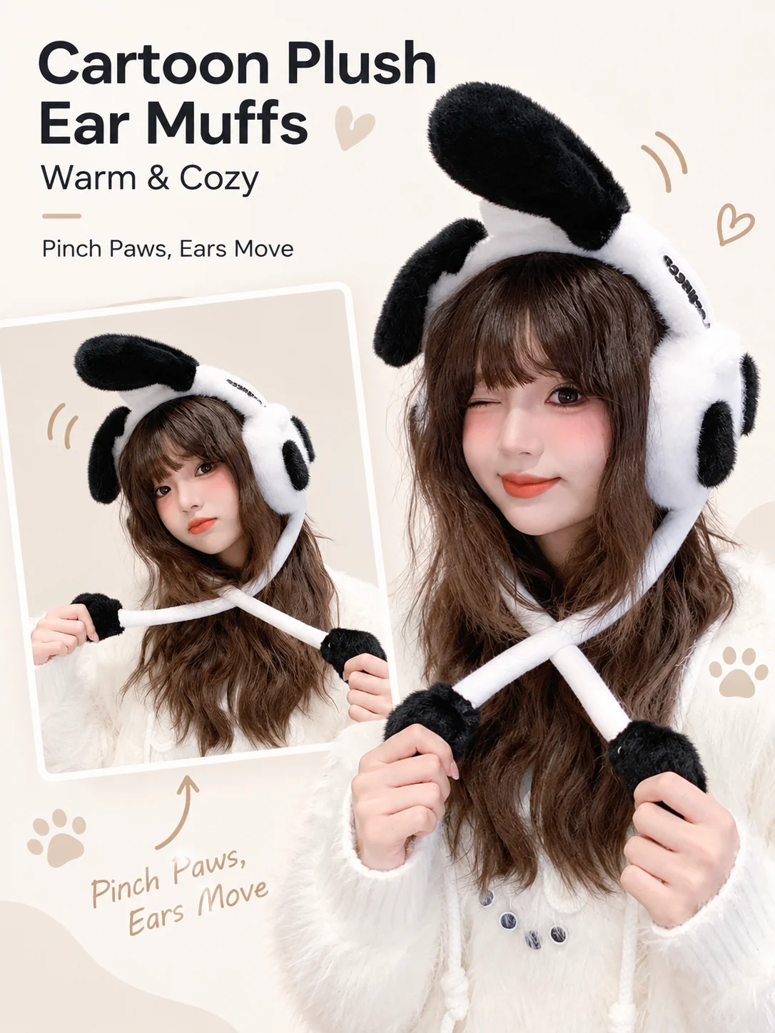 Sanrio Cinnamoroll Melody, Pen - Winter Clothing Earmuffs ulasan dan harga