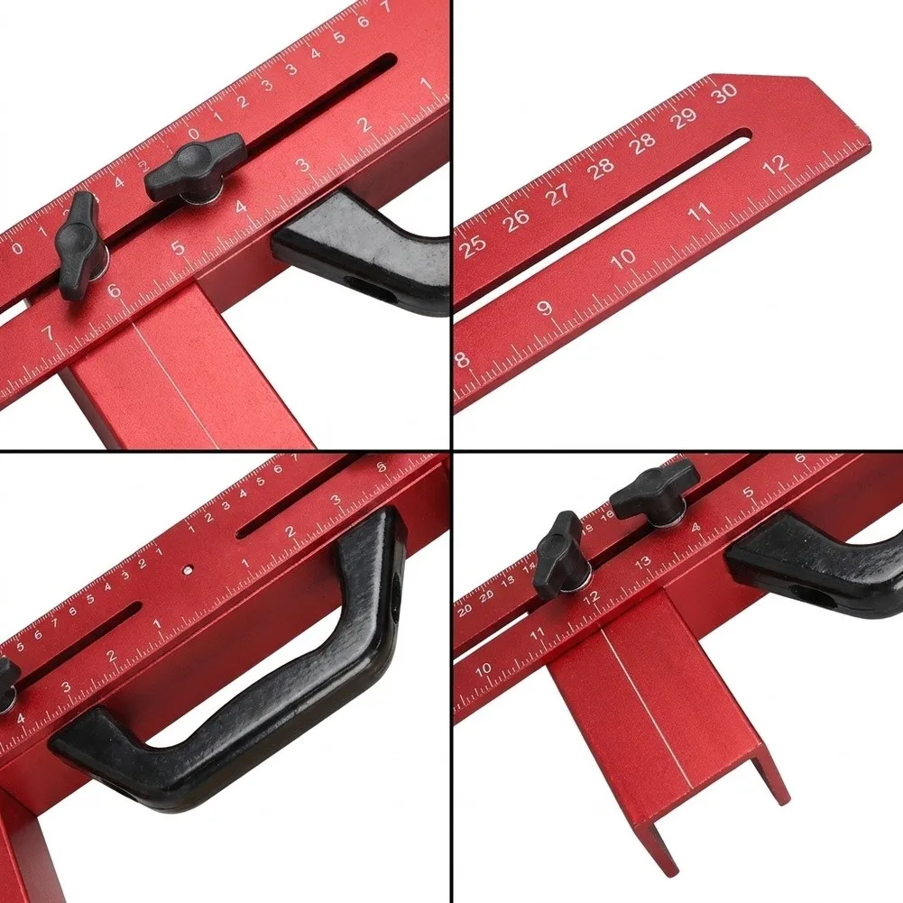 Right Angles Clamp Framing for stud Layout Tool Temporary Fixation Capability Aluminum Alloy Construction For Home DIY Projects