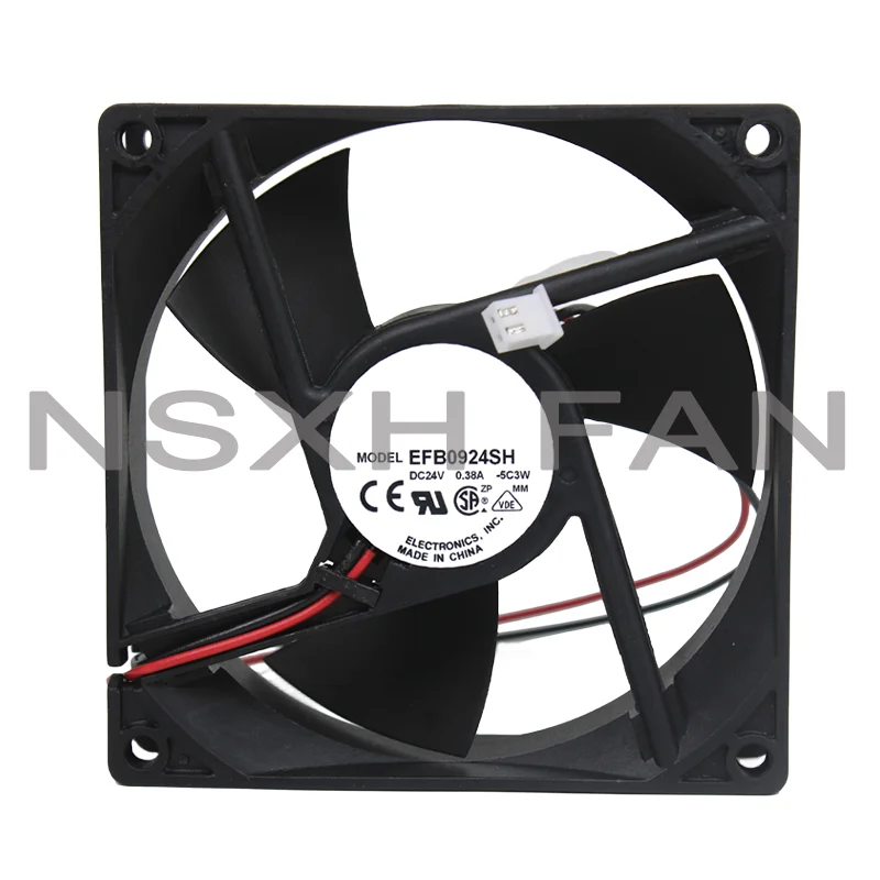 USED 9225 24V 0.38A Frequency EFB0924SH Cooling Fan