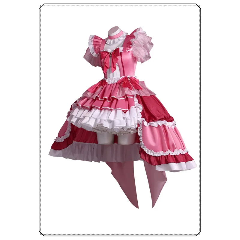 Game Puella Magi Madoka Magica Sakura Kyouko Cosplay Costume Uniform Halloween Carnival Party Christmas Play Role Clothes