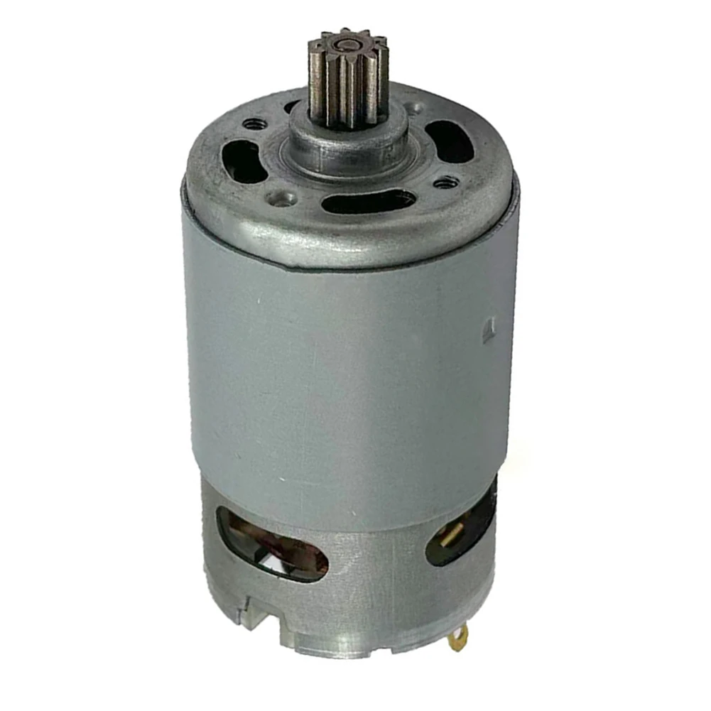 /14.4V /RS550 /Motor 10 Tooth Single Hand Saw Power Tool Engine For 4 6 8 Inch Cutting Machine Replacement Parts Silver Metal