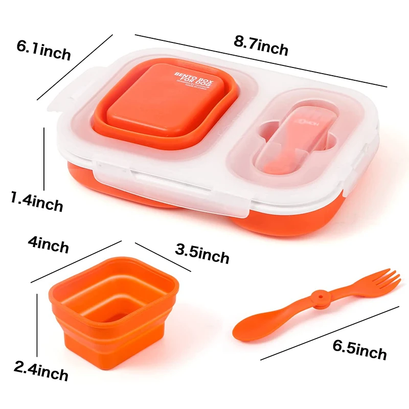 Foldable Dog Travel Bowl Set Dog Feeder Pet Drinking Food-grade Silicone with Separate Bowl Camp Cup for Travel Outdoor Walking