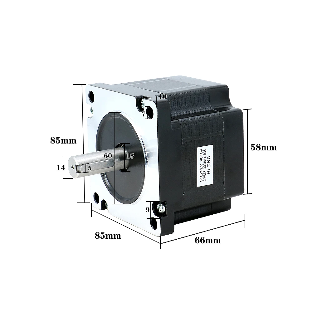 

European warehouse High quality Nema23 stepper motor 425oz 3Nm 2.5Nm 2.2Nm 2Nm 1.2Nm 112MM length for cnc