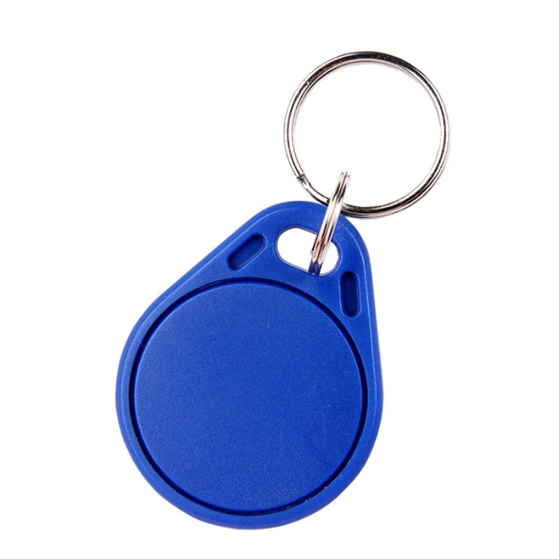 10Pcs RFID Keytags Mifare 13.56MHz 14443A M1 S50 Small Smart IC Key Ring Tag Keyfob Token Nfc Access Control Keycard