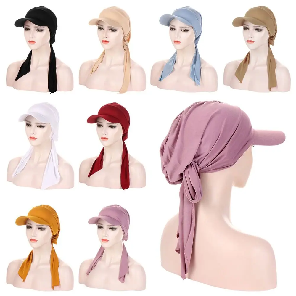 

Fashion Headwear Headscarf Head Wrap Wrap Caps Muslim Hijab Turban Hat