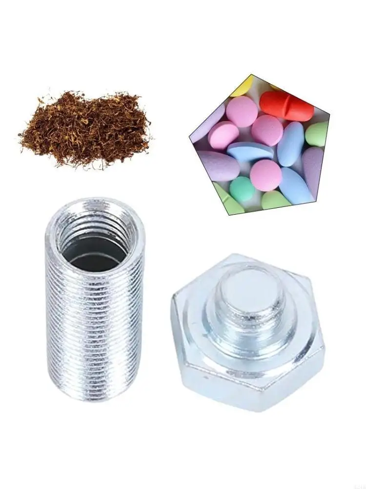 Mini Private Money Box Fake Hexagonal Screw Concealed Storage Box