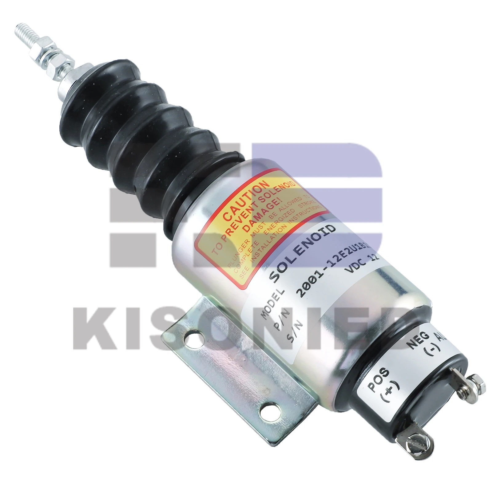 

2001-12E2U1B1S1A Fuel Shut Off Solenoid SA-2606-A 3040174 for Woodward, Mitsubishi Mixer Truck, Snorkel Lift, UpRight Lift 12VDC
