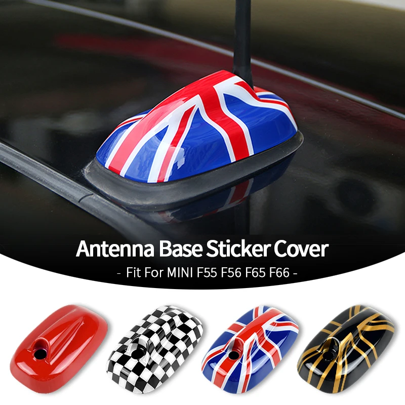 

For Mini Cooper F55 F56 F65 F66 Car Antenna Base Decoration Case Cover Sticker Auto Exterior Shell For Mini Accessories