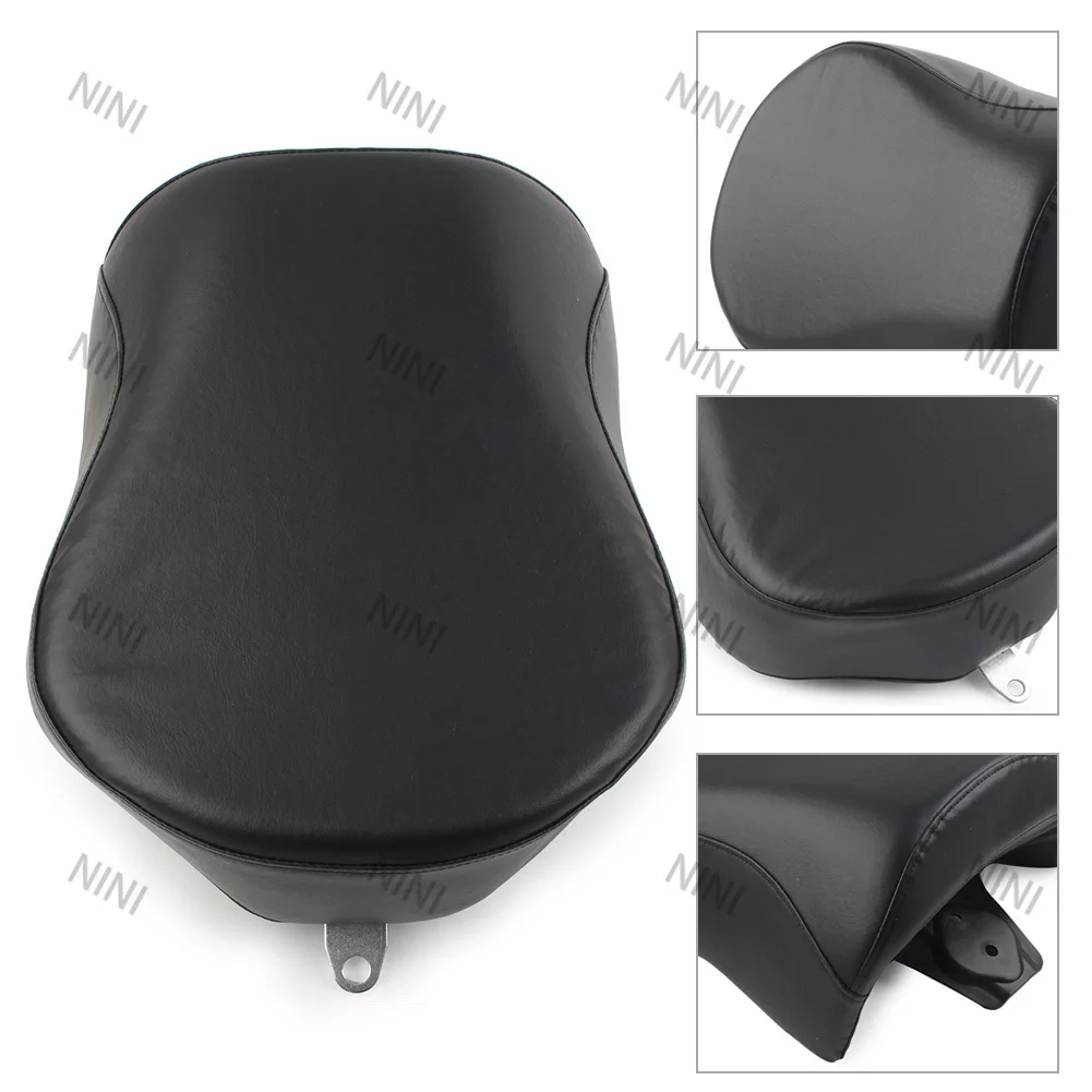 

Motorcycle For Harley Davidson Dyna 2006-2009 FXD FXDB 2006 2007 2008 Black Rear Passenger Pillion Passenger Seat