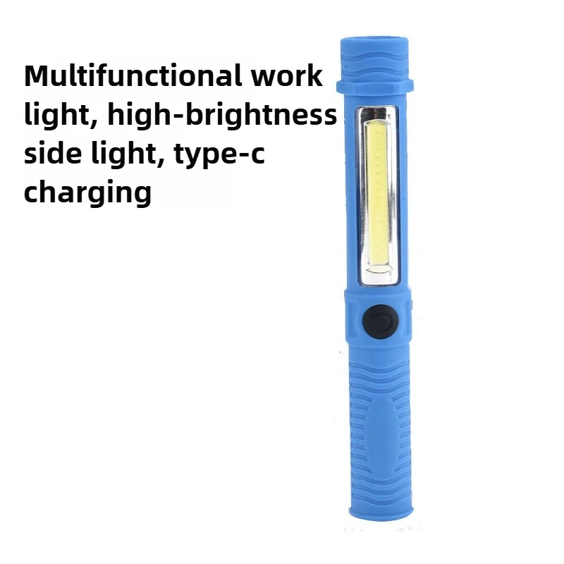 Rechargeable LED Work Light with Strong Beam Portable Magnetic Car Repair Flashlight Maintenance Lamp