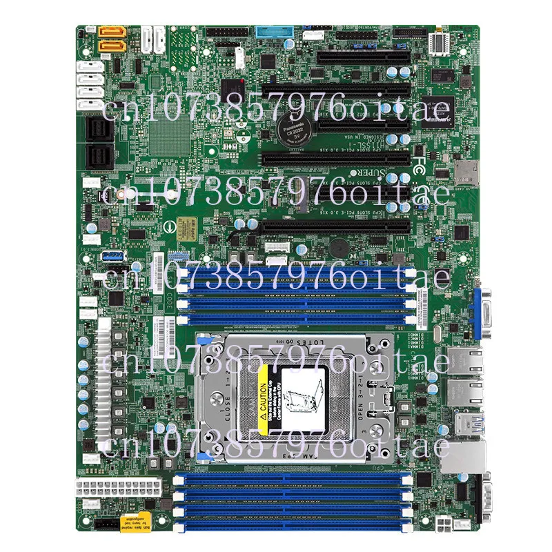 H11SSL-I Single Channel Server Main Board EPYC 7001 7002 DDR4 3200MHz Memory Dual Port Gigabit