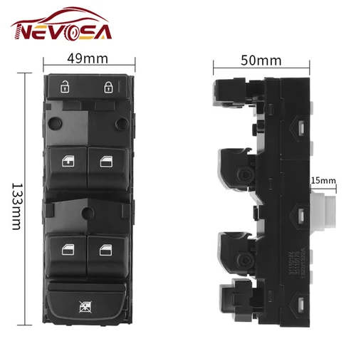 Imagen 2 del producto Izquierda para Kia Forte Cerato K3 2018-2020 2021 2022 interruptor de ventana principal de Control eléctrico de potencia 93571M6100 93571-M6100 93571M6000