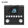 M-VAVE MK-300+ブラックボックススーツ統合エフェクトプロセッサプリセット+IR+AMP+ANN+エフェクト+OTG+BT+USBオーディオ24ビットオールインワンギター/ベース 6