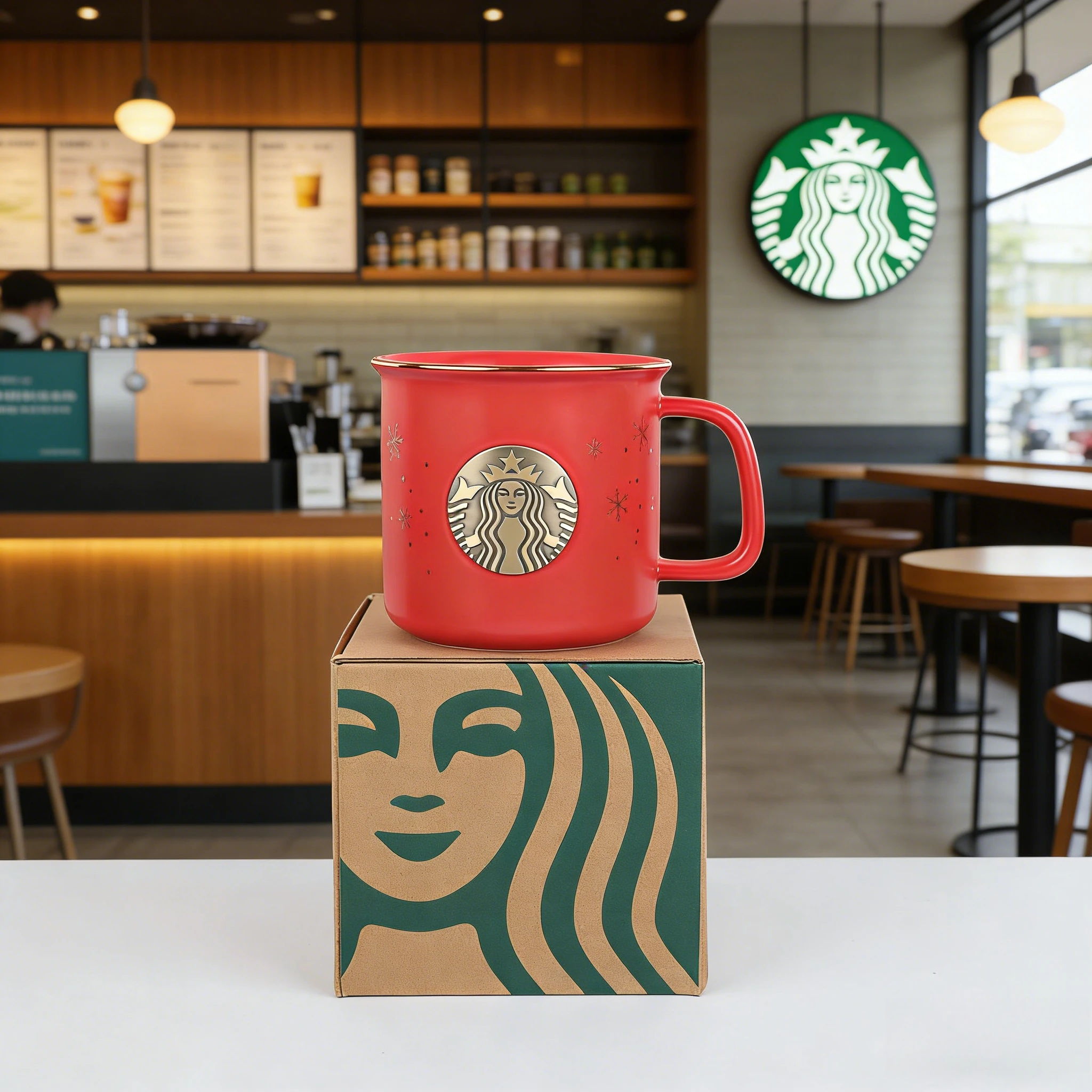 Starbucks Red Snowf…