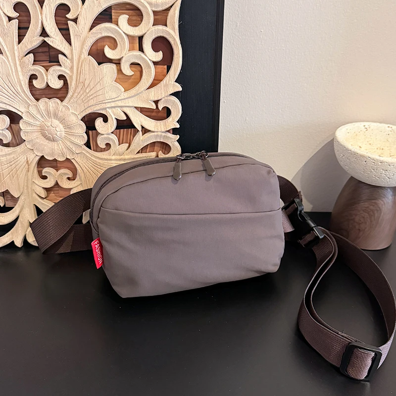 Neue Nylon-Brusttaschen, Bananentasche für Damen, Sling-Crossbody-Gürteltasche, Unisex-Hüfttasche, lässige Bauchtasche, hochwertige Gürteltasche – Detail 13
