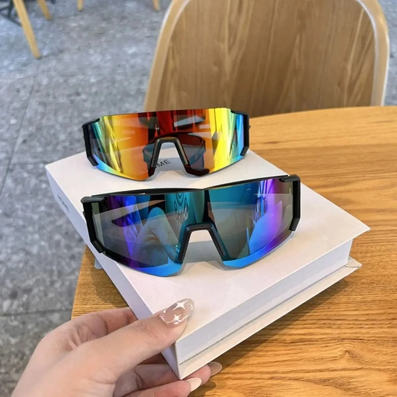 Bild 4: Outdoor-Sport, Fahrrad, Elektroroller, winddichte Sonnenbrille, UV-Sanddicht, Punk, zum Angeln, Skifahren, winddichte Farbtöne