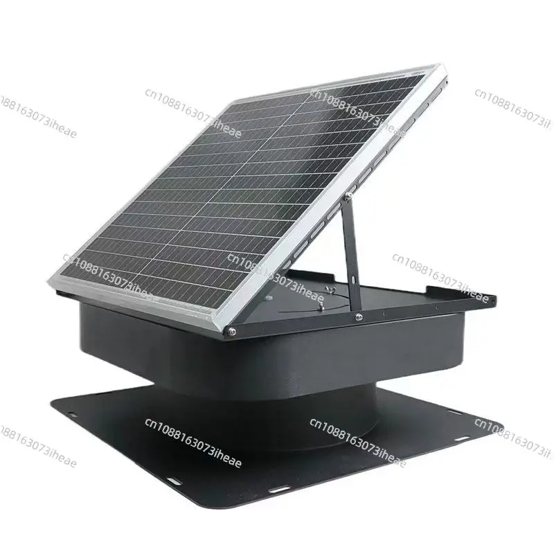 Solar Attic Fan 30-Watt Solar Powered Roof Exhaust Fan up to 3000-Sq Ft,2500-CFM Metal Shell Solar Vent