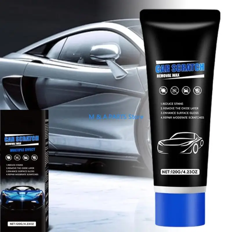 U1JF 120G/4.23oz Car Scratches Remover Scratch Repair Wax Universal Polishing Wax Car Surfaces Paint Restorer Repair Coating