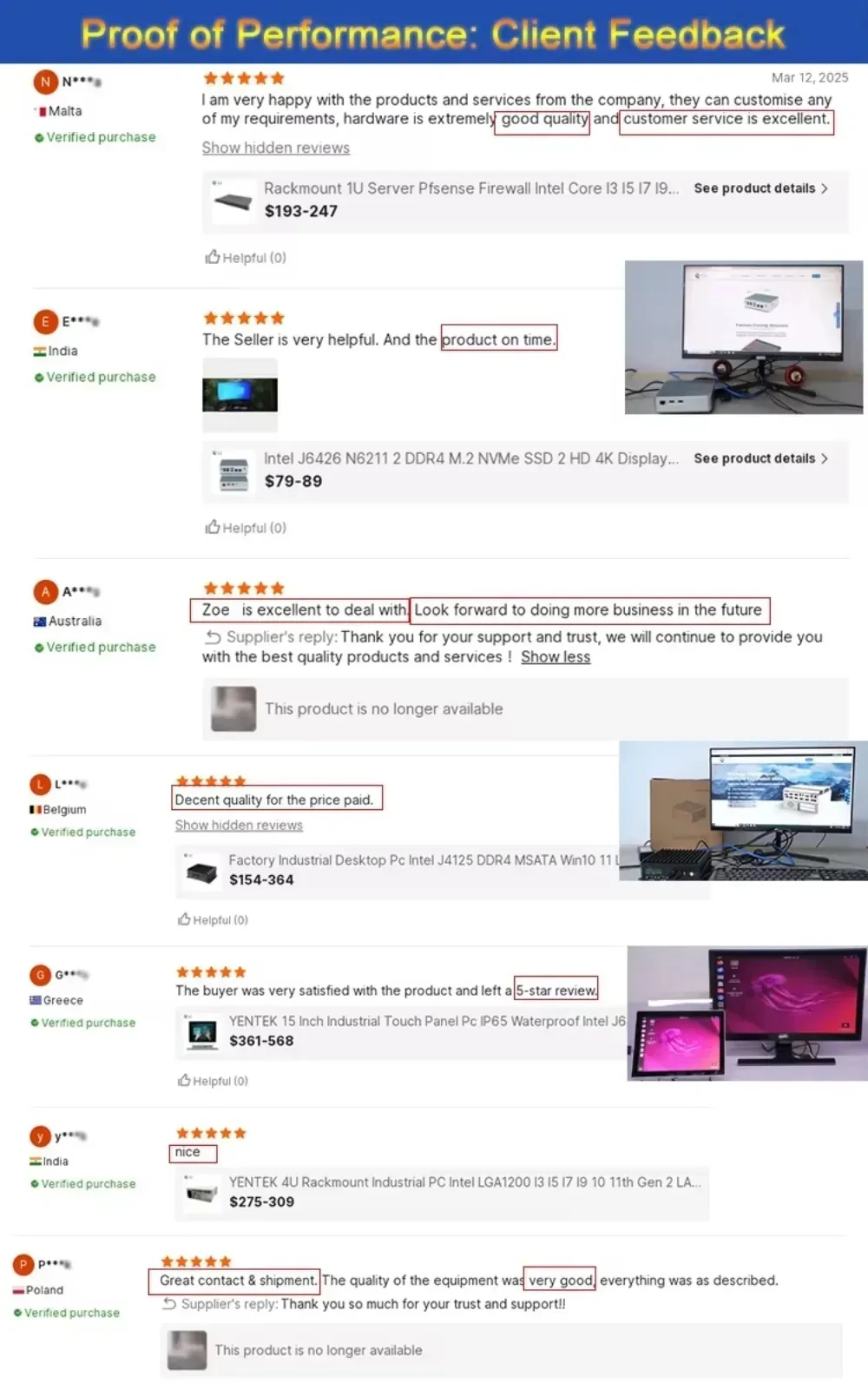 Wide Temperature Industrial HMI Panel 21.5 Inch RS485 RS232 All in One Ip65 Touch Screen Computer Industrial Panel Pc