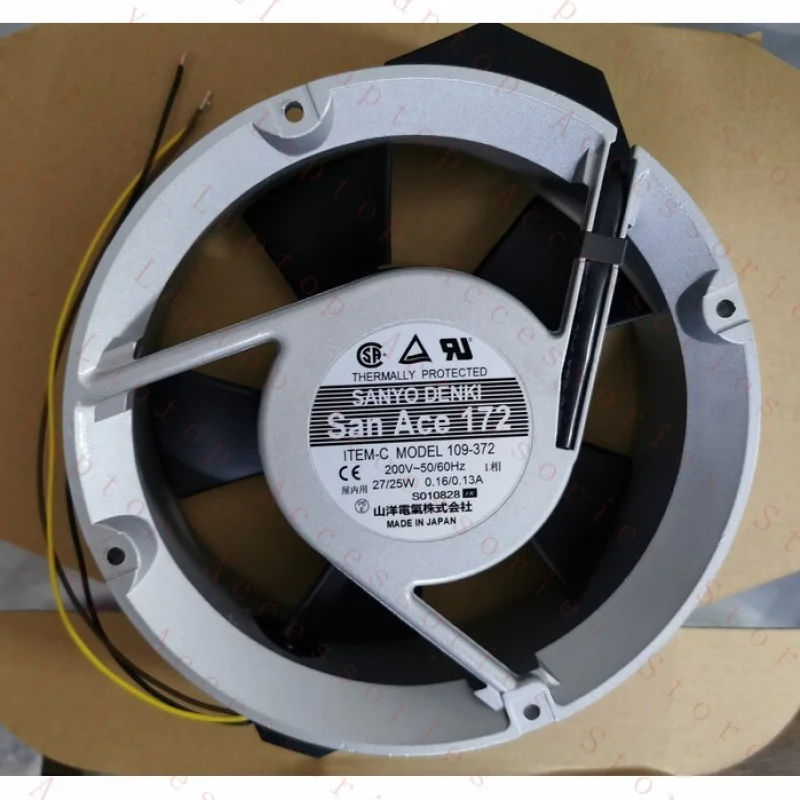 

D 1pcs FOR SANACE172 109-372 200V 27 / 25W 17251 17050 fan