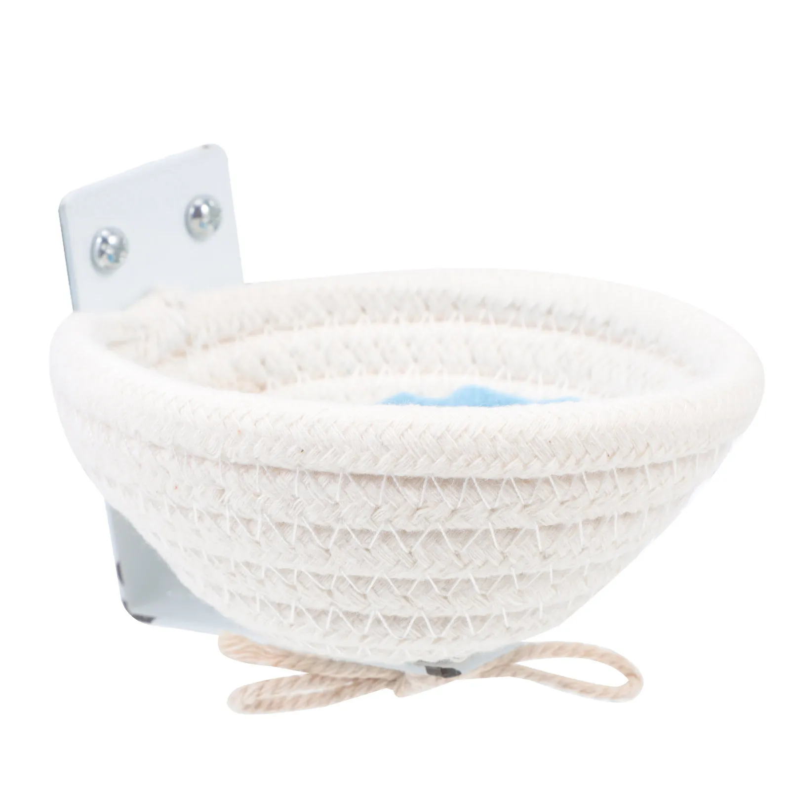 

Woven Bird Nest For Parrot Breeding Box Pet Supplies Cage Hanging Birds Plastic Nest Decorative Bird House Breeding Case