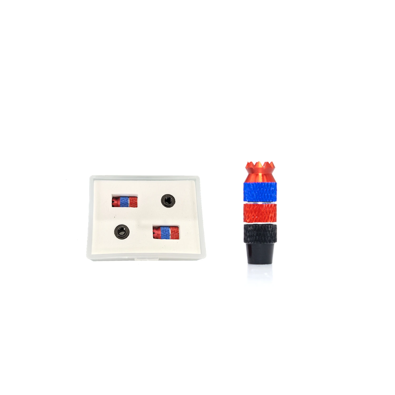 FrSky M4 Mixed Color 4mm CNC Aluminum Gimbal Stick Ends Transmitter Stick Cap for X20R/X20RS X20 X18R X18S X14