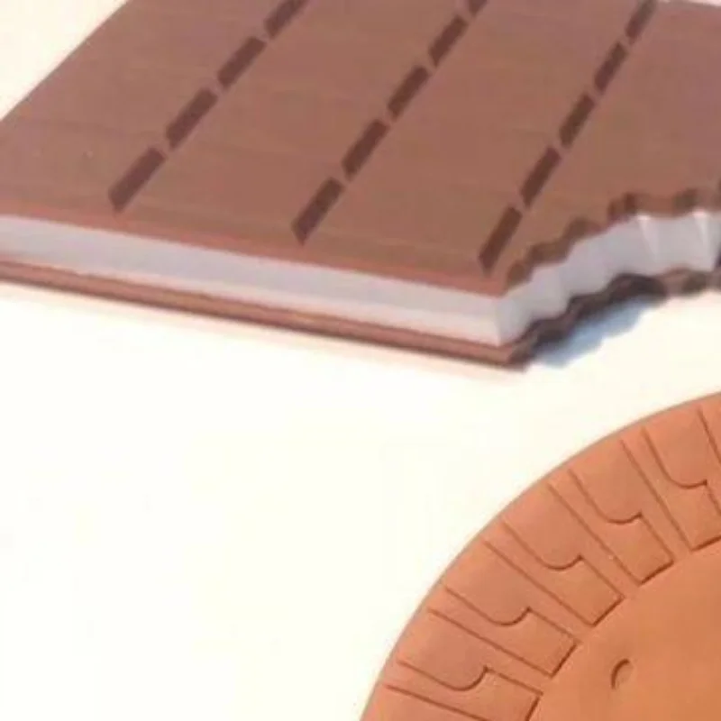 Chocolate Cookies Shape Tearable Note Book 1Pc Handwritten Mini Memo Pad Creative Stationery for Student School Supplies