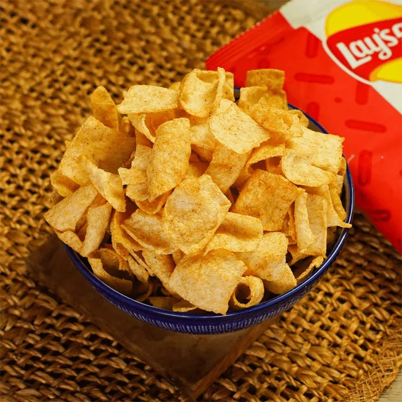 رقائق ليز يام رولز 2.82 أونصة (80 جرام) * 3 عبوات من الأطعمة المنتفخة، وجبات خفيفة مكتبية، وجبات خفيفة غير رسمية، وجبات خفيفة للأطفال، مع أكياس بالجملة