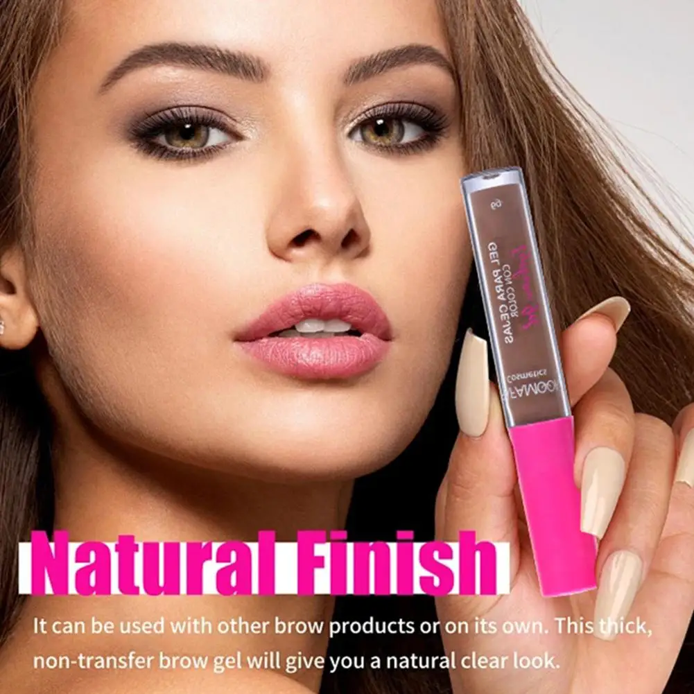 Natural Liquid Dyeing Eyebrow Cream Waterproof Lasting Enhancer Mascara Brow Eyebrows Makeup Cosmetics Tint Pigments P3M3