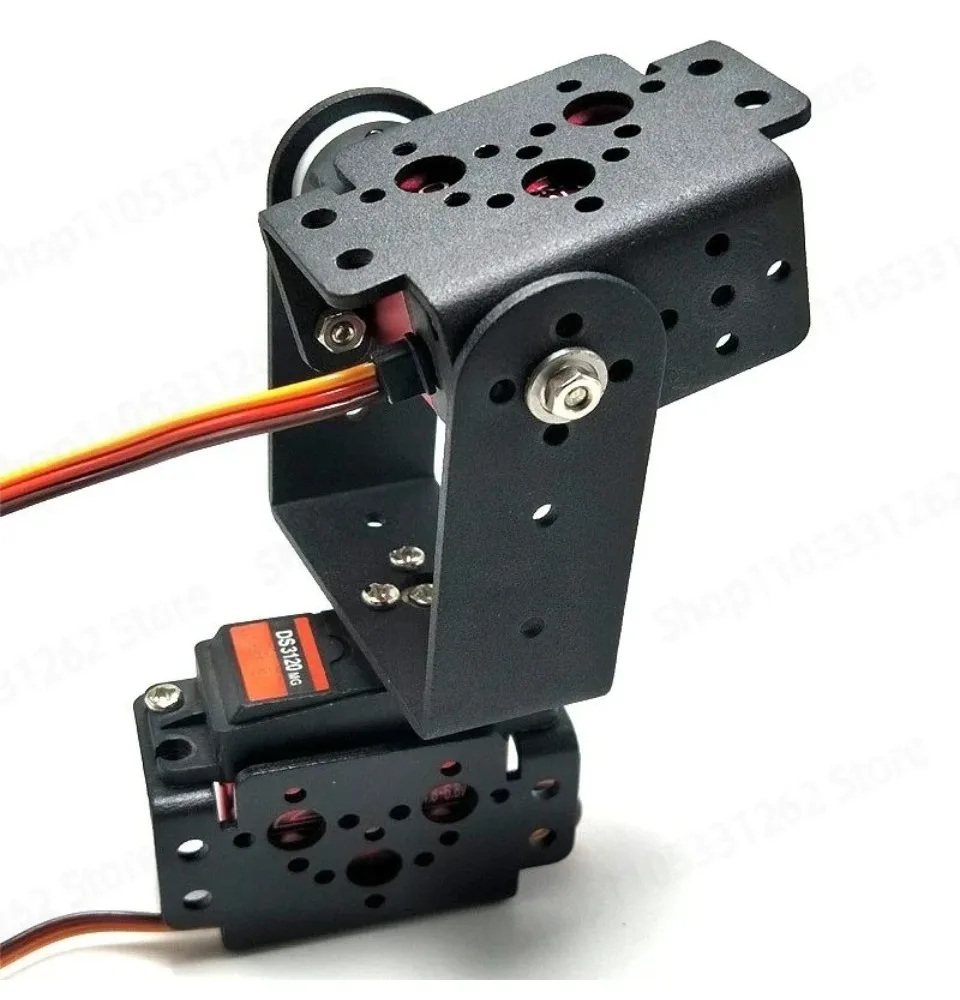2 DOF Pan Tilt Servo Mount Bracket Kit for MG996R Robot Arm Camera Platform Aluminum Robotics Accessories