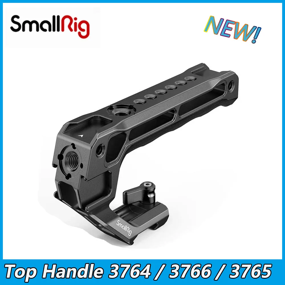 

SmallRig NATO Top Handle Lite with Cold Shoe Portable Camera Handle for Sony Canon Nikon Camera Cage 3766