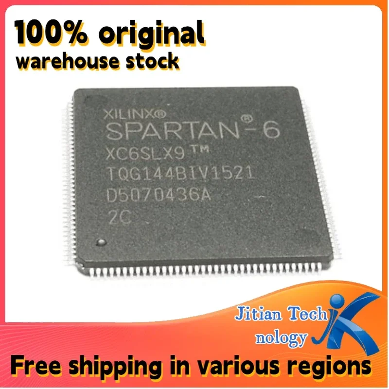 1PCS XC6SLX9-2TQG144C TQFP144 100% inventario original Componente electrónico de alta calidad