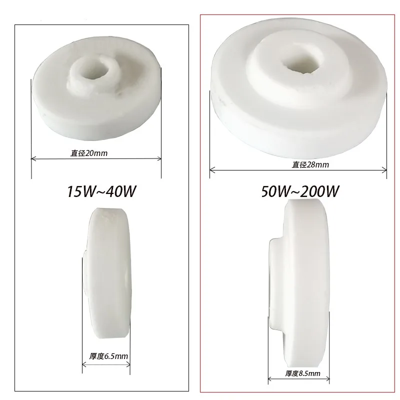 RX20-ZG11 halterung Keramik rohrleitung Wicklung entladung kondensator glasierte Widerstands halterung 10w20w30w50w100w150w200w300w