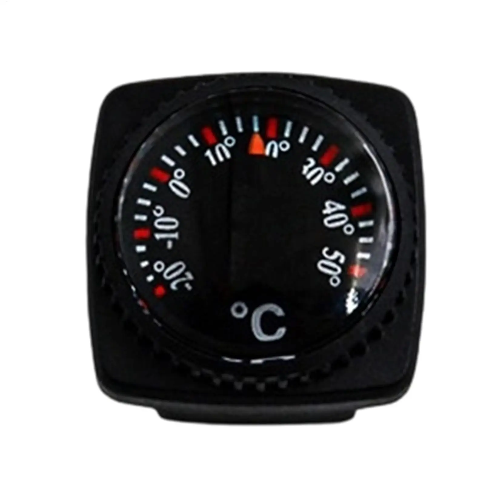 Mini Temperature Gauge Portable Wearable Accuracy Gauge With Case Small Outdoor Thermograph For Car Rv Motorcycle Marine Garden