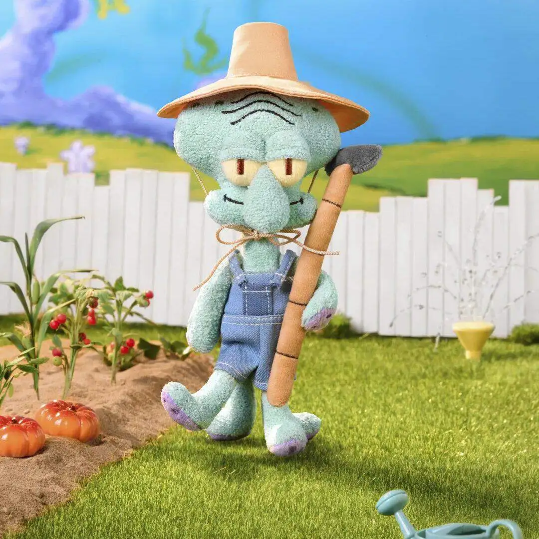 Original X11 Squidward A Day Series Blind Box Lustige Abstrakte Cosplay-Puppe SpongeBob Bikini Bottom Taschenanhänger Sammlerstück Geschenk