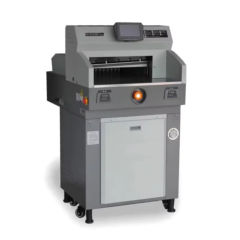 High Speed Hydraulic Paper Cutter for A4 A3 Cutting Machine 4908 for Office School Printing Workshop