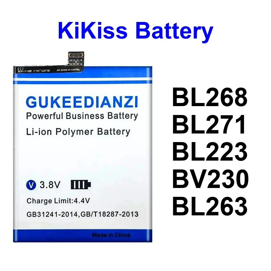 

Аккумулятор для мобильного телефона, надежная мощность, BL263 BL223 BL271 4300-5500 мАч для Lenovo Vibe Zuk Z2 Xzuk Z2131 Pro Edge