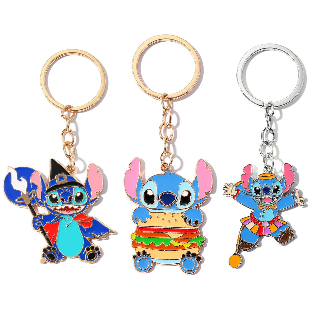 

Милая мультяшная серия стежков, эмалированная подвеска, аксессуары для ключей, украшения для рюкзака, подходят для подарков на Хэллоуин для фанатов