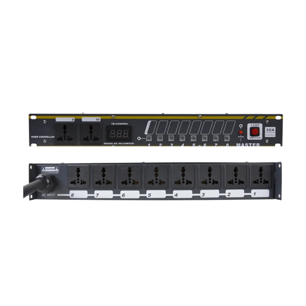 

Professional 10 Channel Power Sequencer PC310