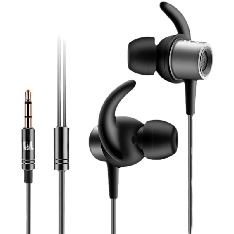 

Monitor earphones Aluminum alloy cavity heavy bass in-ear hanging ear Karaoke mobile phone earphones